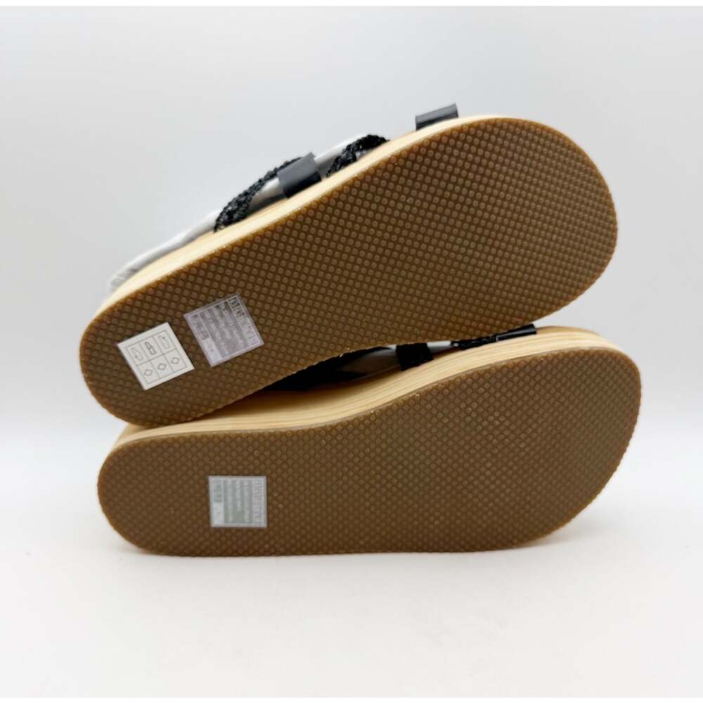 Skechers Womens Summers Wedge Sandals Size 9.5 EU 39.5 Black Slip On NIB - Picture 12 of 13